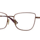 Vogue VO4307 Butterfly Eyeglasses  5074-Copper/Top Bordeaux 54-140-17 - Color Map Copper