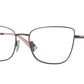 Vogue VO4307 Butterfly Eyeglasses  5149-Light Violet/Top Rose 54-140-17 - Color Map Violet