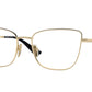 Vogue VO4307 Butterfly Eyeglasses  848-Pale Gold/Top Black 54-140-17 - Color Map Gold