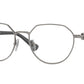 Vogue VO4311B Irregular Eyeglasses  548-Gunmetal 53-140-18 - Color Map Grey