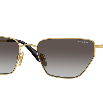 Vogue VO4316S Irregular Sunglasses  280/8G-Gold 56-135-18 - Color Map Gold