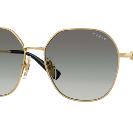 Vogue VO4318SB Irregular Sunglasses  280/11-Gold 55-140-16 - Color Map Gold