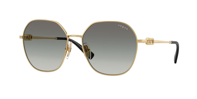 Vogue VO4318SB Irregular Sunglasses  280/11-Gold 55-140-16 - Color Map Gold