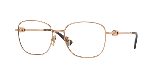 Vogue VO4319B Square Eyeglasses  5152-Rose Gold 54-140-17 - Color Map Gold