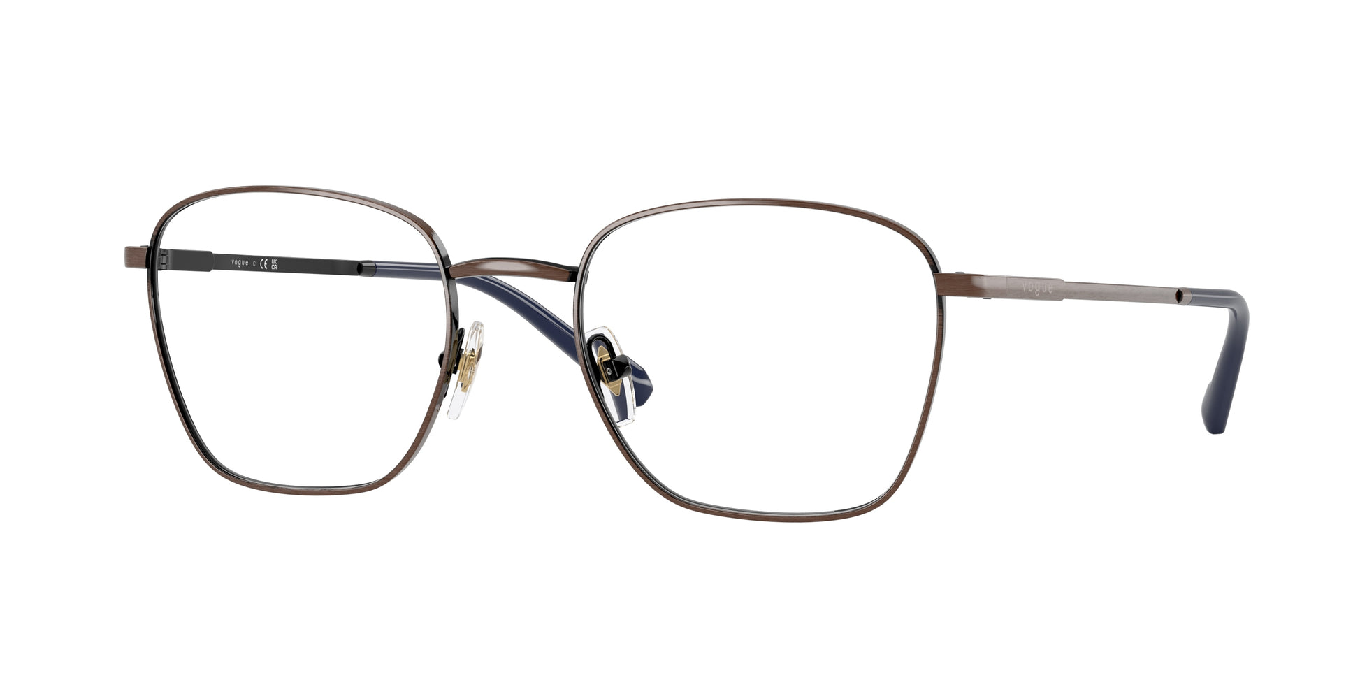 Vogue VO4321 Pillow Eyeglasses  5135-Antique Copper 53-145-20 - Color Map Brown