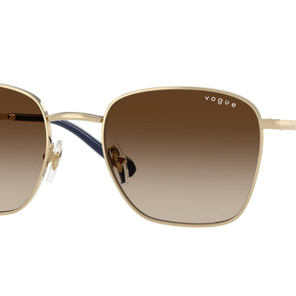 Vogue VO4322S Pillow Sunglasses  848/13-Pale Gold 53-145-20 - Color Map Gold