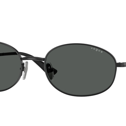 Vogue VO4323S Oval Sunglasses  352/87-Black 56-140-20 - Color Map Black