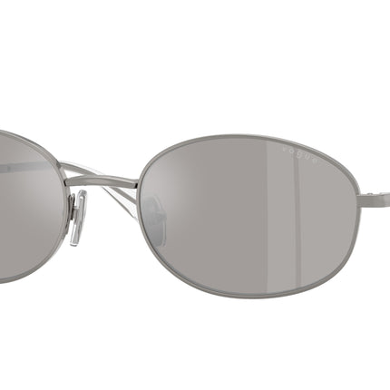 Vogue VO4323S Oval Sunglasses  548/6G-Gunmetal 56-140-20 - Color Map Grey