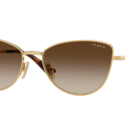 Vogue VO4324S Butterfly Sunglasses  280/13-Gold 56-140-17 - Color Map Gold