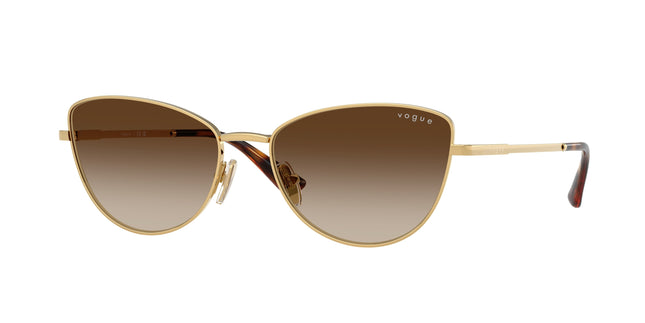 Vogue VO4324S Butterfly Sunglasses  280/13-Gold 56-140-17 - Color Map Gold