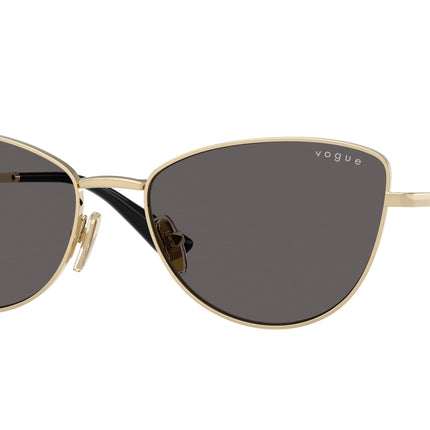 Vogue VO4324S Butterfly Sunglasses  848/87-Pale Gold 56-140-17 - Color Map Gold