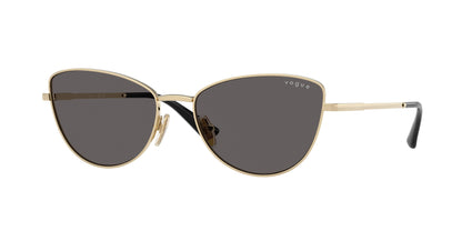 Vogue VO4324S Butterfly Sunglasses  848/87-Pale Gold 56-140-17 - Color Map Gold