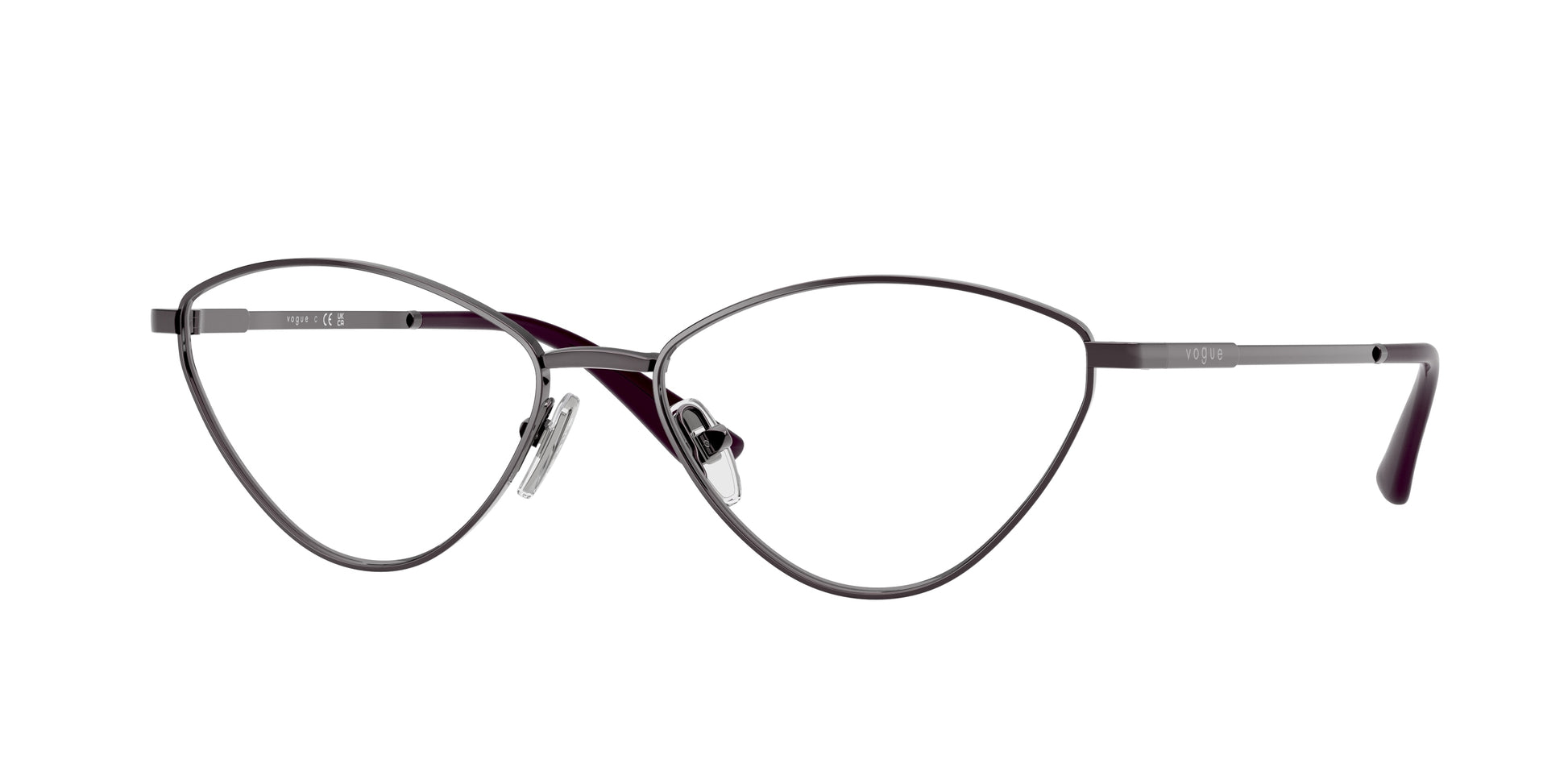 Vogue VO4325 Irregular Eyeglasses  5149-Light Violet 55-140-16 - Color Map Violet