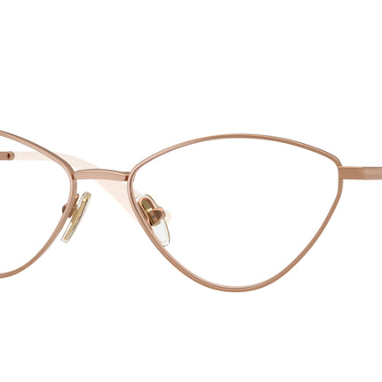 Vogue VO4325 Irregular Eyeglasses  5152-Rose Gold 55-140-16 - Color Map Gold