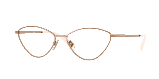 Vogue VO4325 Irregular Eyeglasses  5152-Rose Gold 55-140-16 - Color Map Gold