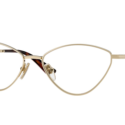 Vogue VO4325 Irregular Eyeglasses  848-Pale Gold 55-140-16 - Color Map Gold