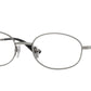 Vogue VO4326 Oval Eyeglasses  548-Gunmetal 54-140-20 - Color Map Grey
