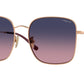 Vogue VO4327SD Square Sunglasses  5152I6-Rose Gold 57-145-18 - Color Map Gold