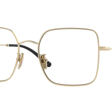 Vogue VO4328D Square Eyeglasses  848-Pale Gold 54-145-19 - Color Map Gold