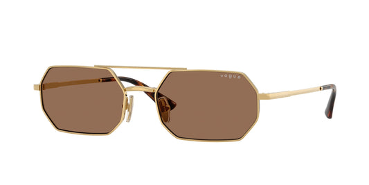 Vogue VO4329S Irregular Sunglasses  280/73-Gold 55-140-18 - Color Map Gold