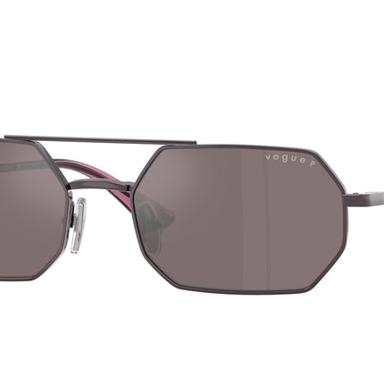 Vogue VO4329S Irregular Sunglasses  5149LB-Light Violet 55-140-18 - Color Map Violet