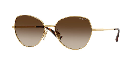 Vogue VO4330S Irregular Sunglasses  280/13-Gold 56-140-17 - Color Map Gold