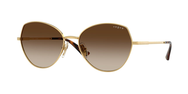 Vogue VO4330S Irregular Sunglasses  280/13-Gold 56-140-17 - Color Map Gold
