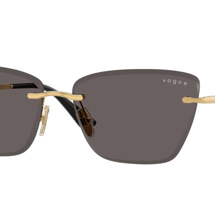 Vogue VO4332S Cat Eye Sunglasses  280/87-Gold 59-140-15 - Color Map Gold