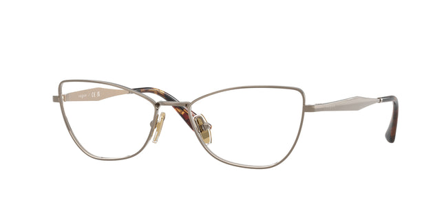Vogue VO4333 Butterfly Eyeglasses  5138-Light Brown 54-140-16 - Color Map Brown