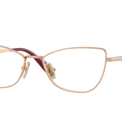 Vogue VO4333 Butterfly Eyeglasses  5152-Rose Gold 54-140-16 - Color Map Gold