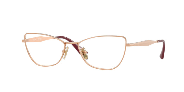 Vogue VO4333 Butterfly Eyeglasses  5152-Rose Gold 54-140-16 - Color Map Gold