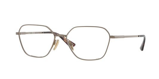 Vogue VO4334 Irregular Eyeglasses  5138-Light Brown 54-140-16 - Color Map Brown