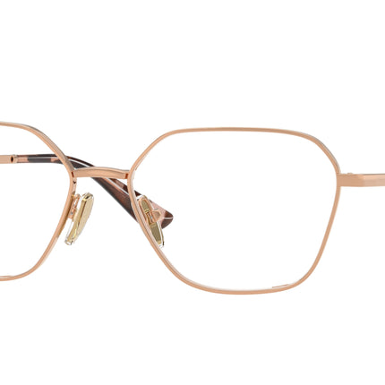 Vogue VO4334 Irregular Eyeglasses  5152-Rose Gold 54-140-16 - Color Map Gold