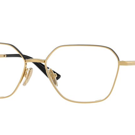 Vogue VO4334 Irregular Eyeglasses  5210-Gold/Top Black 54-140-16 - Color Map Gold