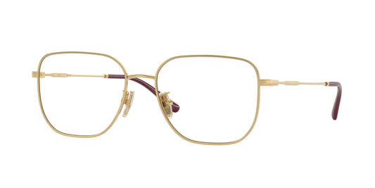 Vogue VO4335D Pillow Eyeglasses  280-Gold 55-145-17 - Color Map Gold