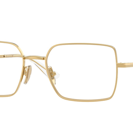 Vogue VO4340 Rectangle Eyeglasses  280-Gold 53-140-18 - Color Map Gold