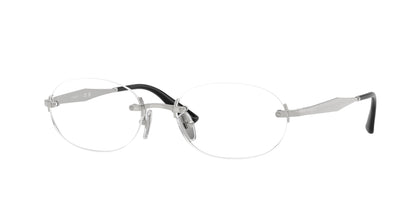 Vogue VO4343 Oval Eyeglasses  323-Silver 53-140-18 - Color Map Silver