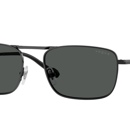 Vogue VO4346S Pillow Sunglasses  352/87-Black 56-145-18 - Color Map Black