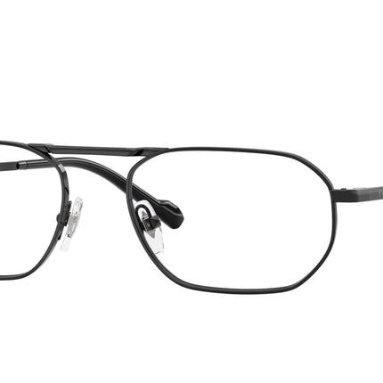 Vogue VO4347 Irregular Eyeglasses  352-Black 55-145-18 - Color Map Black