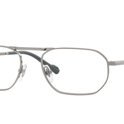 Vogue VO4347 Irregular Eyeglasses  5187-Brushed Gunmetal 53-145-18 - Color Map Grey