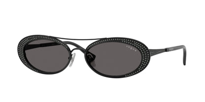 Vogue VO4348SB Oval Sunglasses  352/87-Black 54-140-17 - Color Map Black