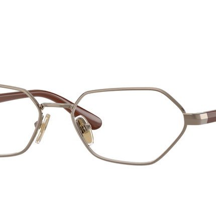 Vogue VO4350 Butterfly Eyeglasses  5138-Light Brown 54-140-16 - Color Map Brown