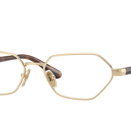 Vogue VO4350 Butterfly Eyeglasses  848-Pale Gold 54-140-16 - Color Map Gold