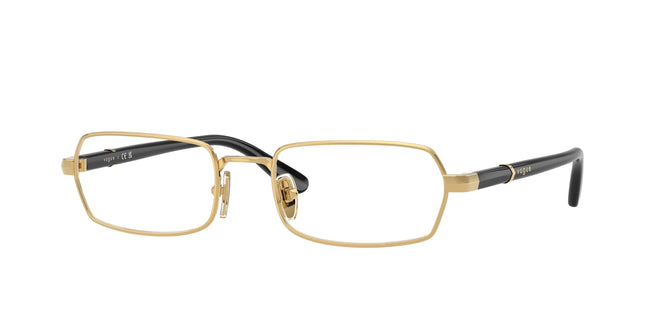Vogue VO4351 Irregular Eyeglasses  280-Gold 53-140-19 - Color Map Gold