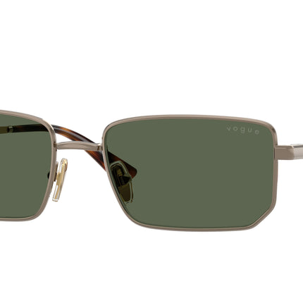 Vogue VO4352S Irregular Sunglasses  513871-Light Brown 56-140-18 - Color Map Brown