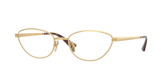 Vogue VO4355 Butterfly Eyeglasses  280-Gold 54-140-19 - Color Map Gold
