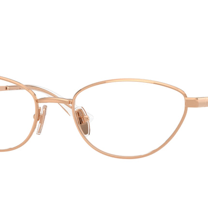 Vogue VO4355 Butterfly Eyeglasses  5152-Rose Gold 54-140-19 - Color Map Gold
