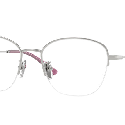 Vogue VO4357D Irregular Eyeglasses  323-Silver 53-145-18 - Color Map Silver