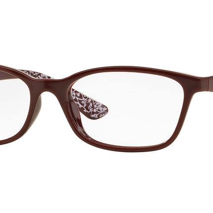 Vogue VO5024D Pillow Eyeglasses  2362-Bordeaux 53-140-16 - Color Map Red
