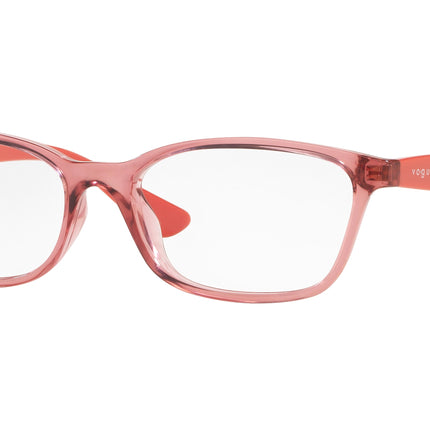 Vogue VO5024D Pillow Eyeglasses  2599-Transparent Pink 53-140-16 - Color Map Pink